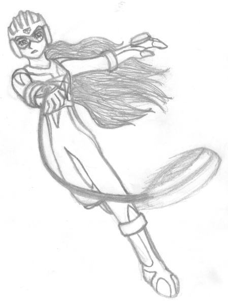 Synchro.EXE showing off her extreme yo yoing mad skillz! XD